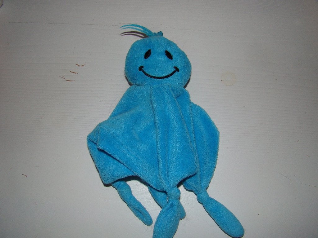 blauw daantje knuffeldoekje, Ophalen of Verzenden, Zo goed als nieuw, Overige typen