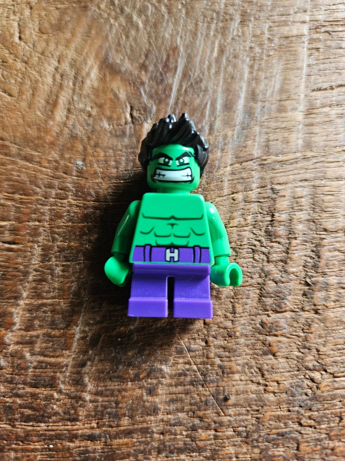LEGO Hulk Minifiguur met Korte benen, Ophalen of Verzenden, Gebruikt