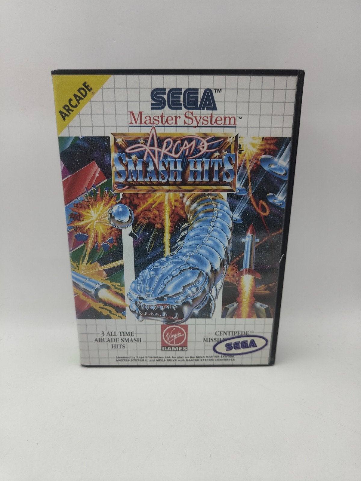 Sega Master System Arcade Smash Hits - 3 games in 1, Gebruikt, Shooter, 1 speler, Onbekend