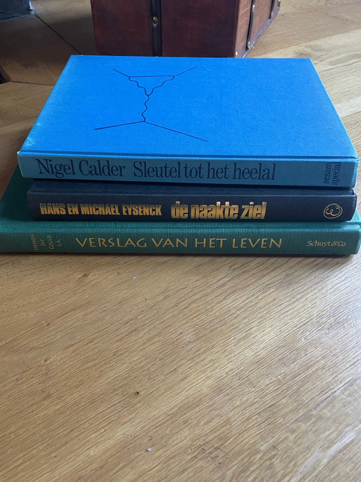 Wetenschappelijke Boeken: Fysica, Psychologie, Evolutie, Ophalen of Verzenden, Gelezen, Natuurwetenschap