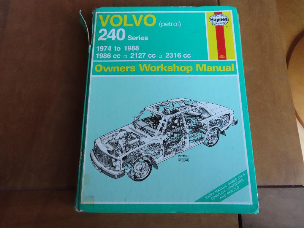 Haynes workshop manual Volvo 240-serie 242, 244, 245 '74-88, Ophalen of Verzenden