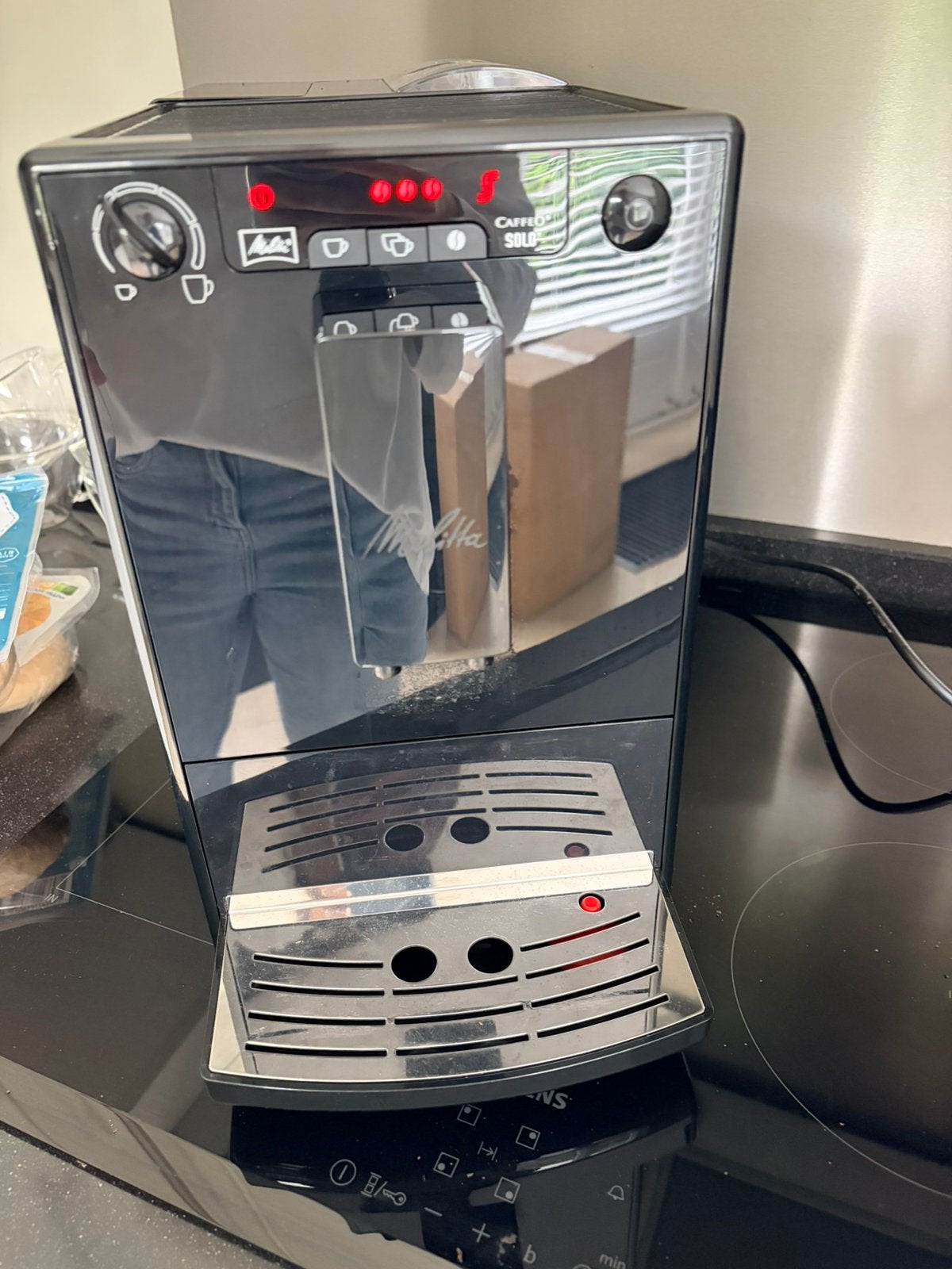 Melitta bonenmachine, Witgoed en Apparatuur, Koffiezetapparaten, Ophalen, Gebruikt, Koffiemachine