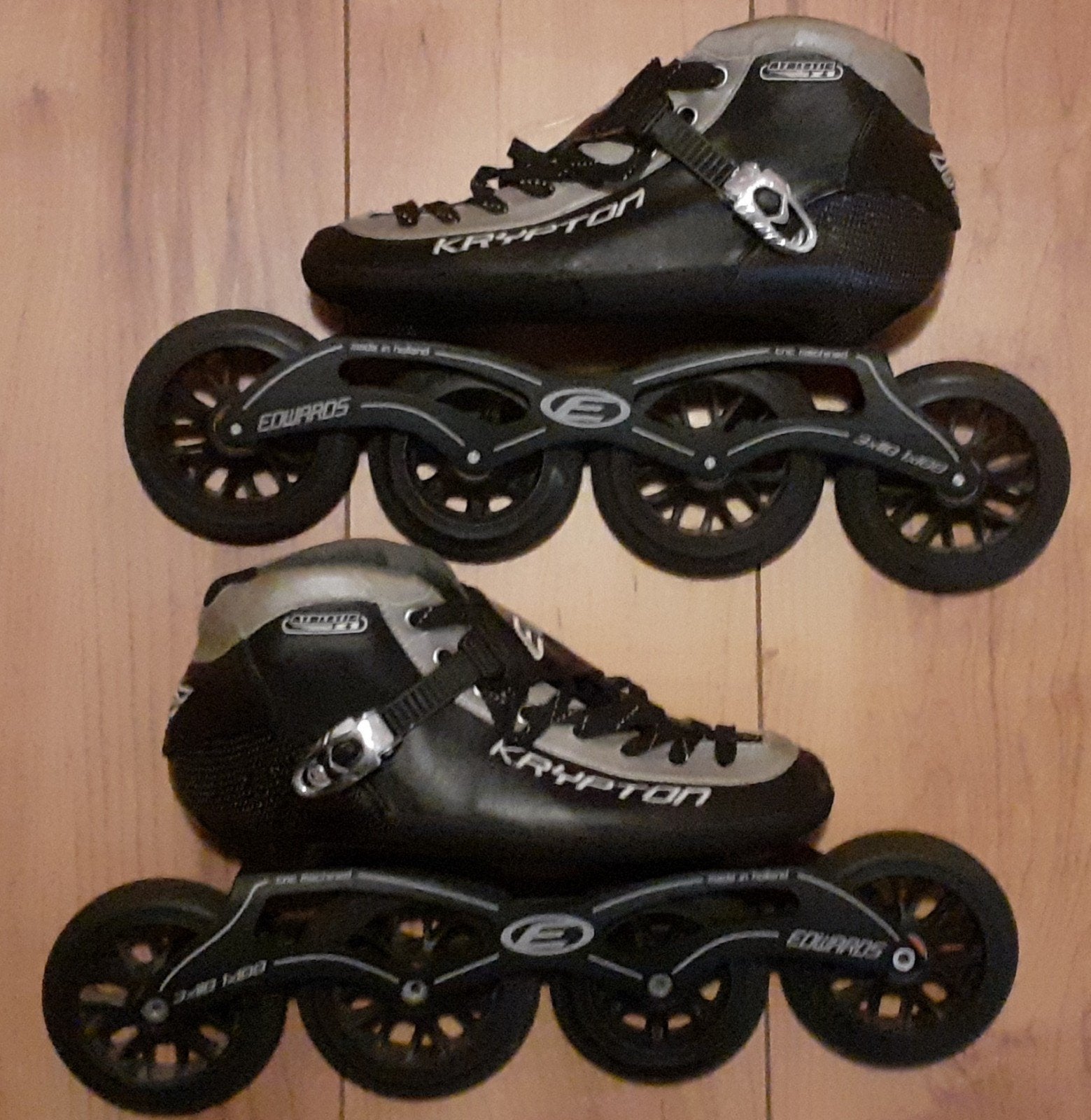 Evo Krypton Z1 maat 43 HiLo (3x110/1x100), igst!, Sport en Fitness, Skeelers, Gebruikt, Kinderen, Inline skates 4 wielen, Ophalen