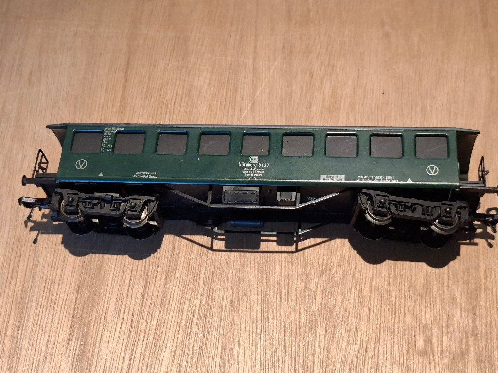 fleischmann wagon bij kraan, Hobby en Vrije tijd, Modeltreinen | H0, Gelijkstroom, Fleischmann, Wagon, Ophalen of Verzenden