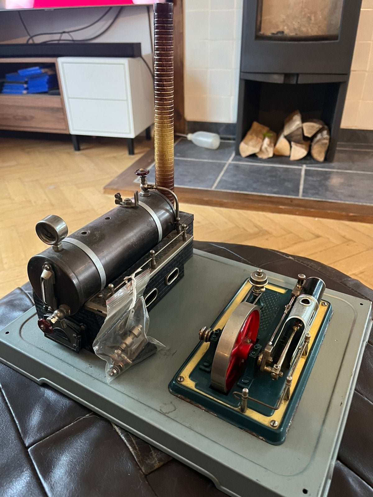 Stoommachine Fleischmann 125/4, Ophalen of Verzenden, Groter dan 1:32