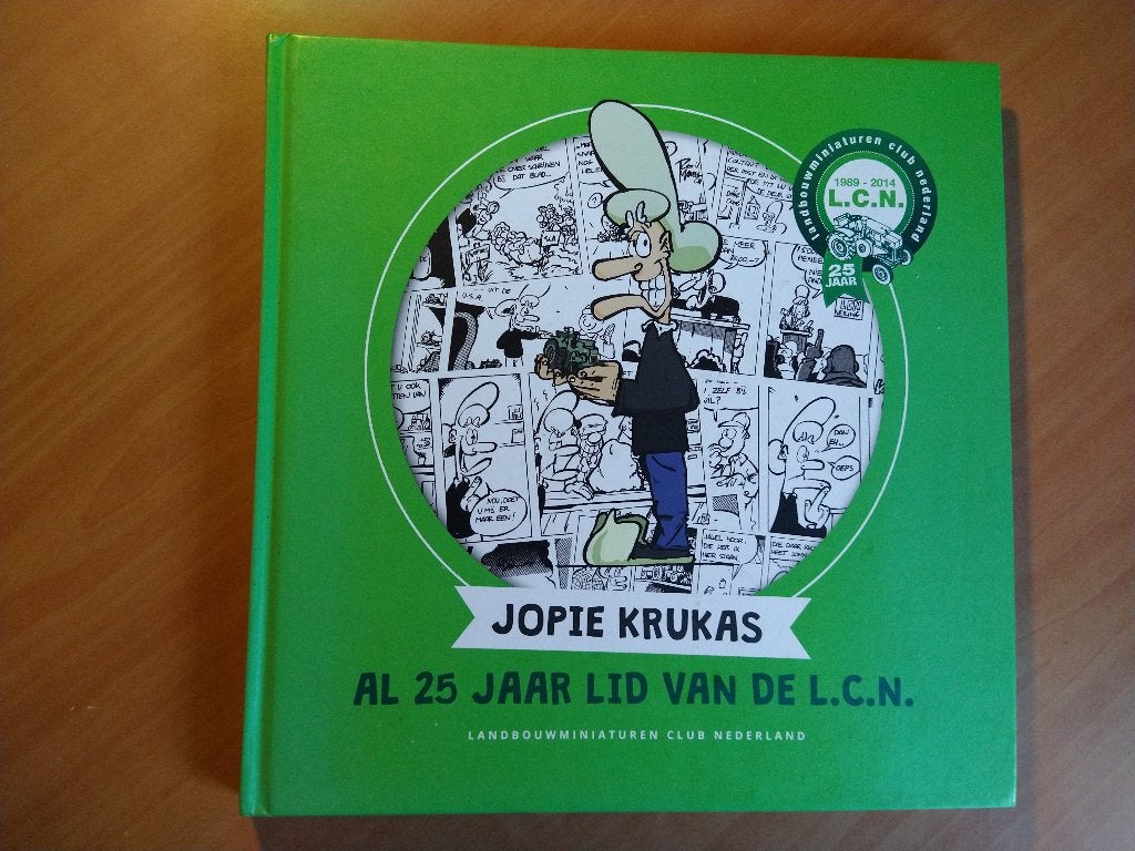Manen, Rico van Jopie Krukas, al 25 jaar lid van de L.C.N. L, Eén stripboek, Ophalen of Verzenden, Zo goed als nieuw