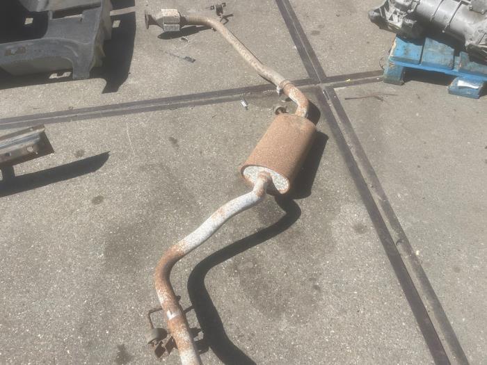 Uitlaat Midden + Einddemper van een Volkswagen Transporter, Gebruikt, -, -, -