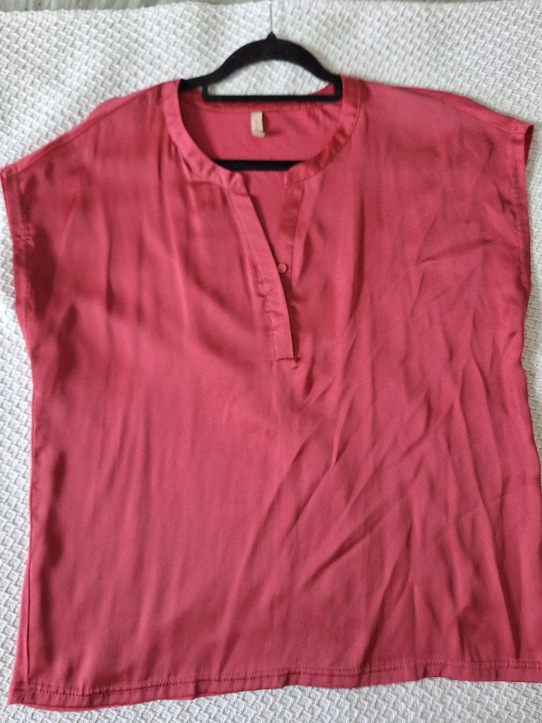 koraal kleurige top soyaconcept mt.m zgan, Maat 38/40 (M), Overige kleuren, Soyaconcept, Ophalen of Verzenden