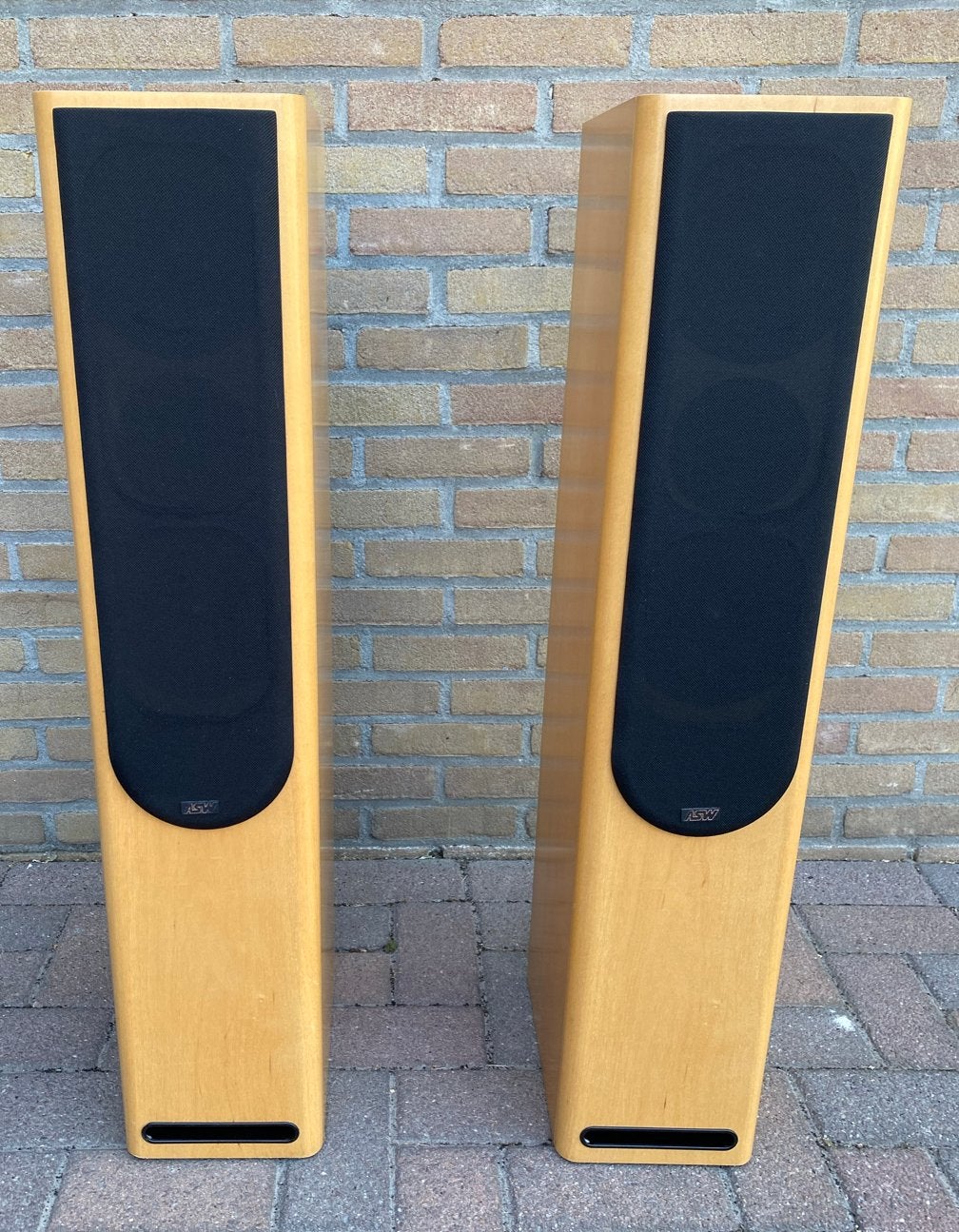 ASW Cantius IV Vloerstaande Luidsprekers - Hoge Kwaliteit, Vloerstaande luidspreker, Gebruikt, 120 tot 150 watt, Ophalen