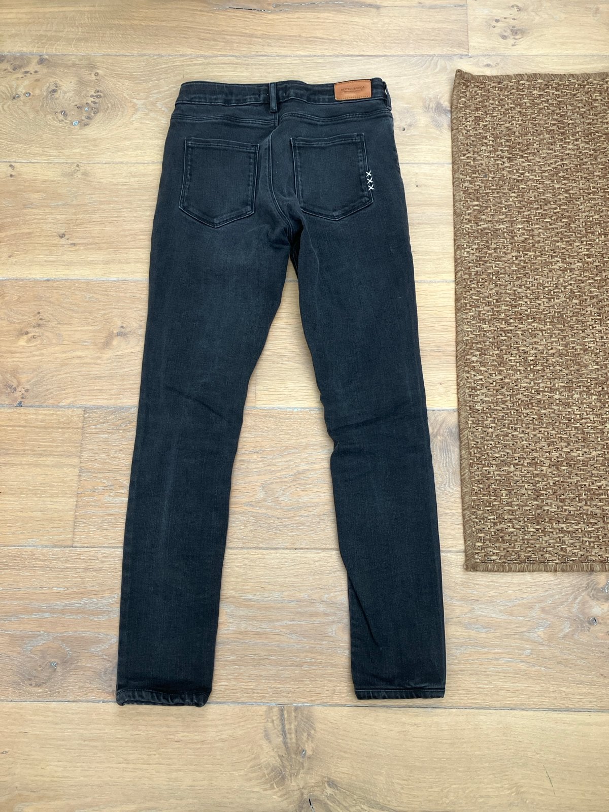 Scotch & Soda Zwarte Spijkerbroek - Maat 16 jaar, Ophalen of Verzenden, Zo goed als nieuw, Jongen of Meisje, Broek