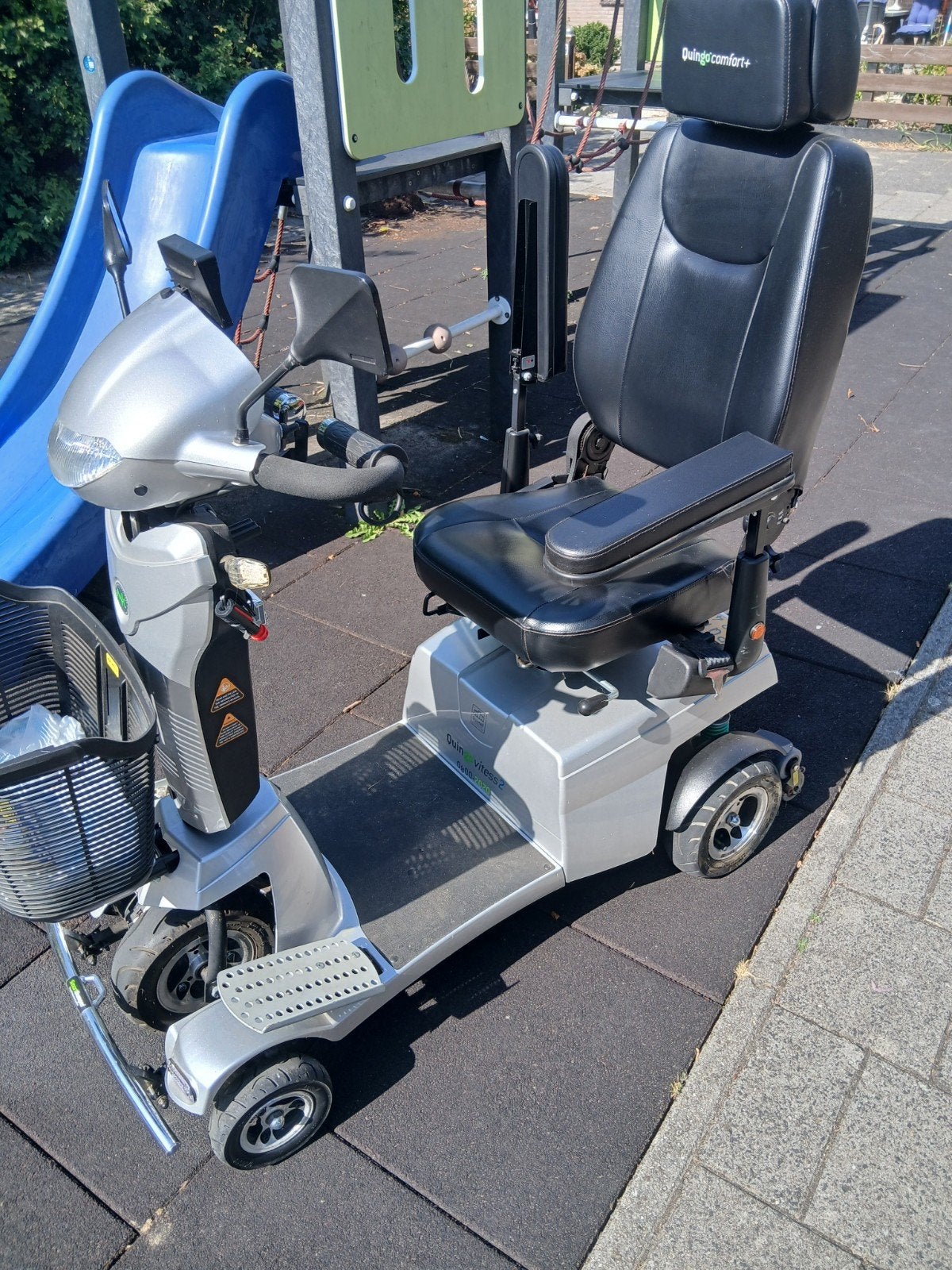 quingo vitesse 2 in nieuwstaat met diverse opties ., Diversen, Brommobielen en Scootmobielen, Ophalen of Verzenden, 36 t/m 45 km