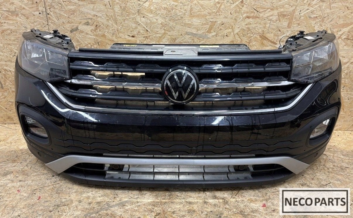 VW T-CROSS VOORKOP BUMPER KOPLAMP MOTORKAP SCHERM KOELER, Gebruikt, -, Volkswagen, -