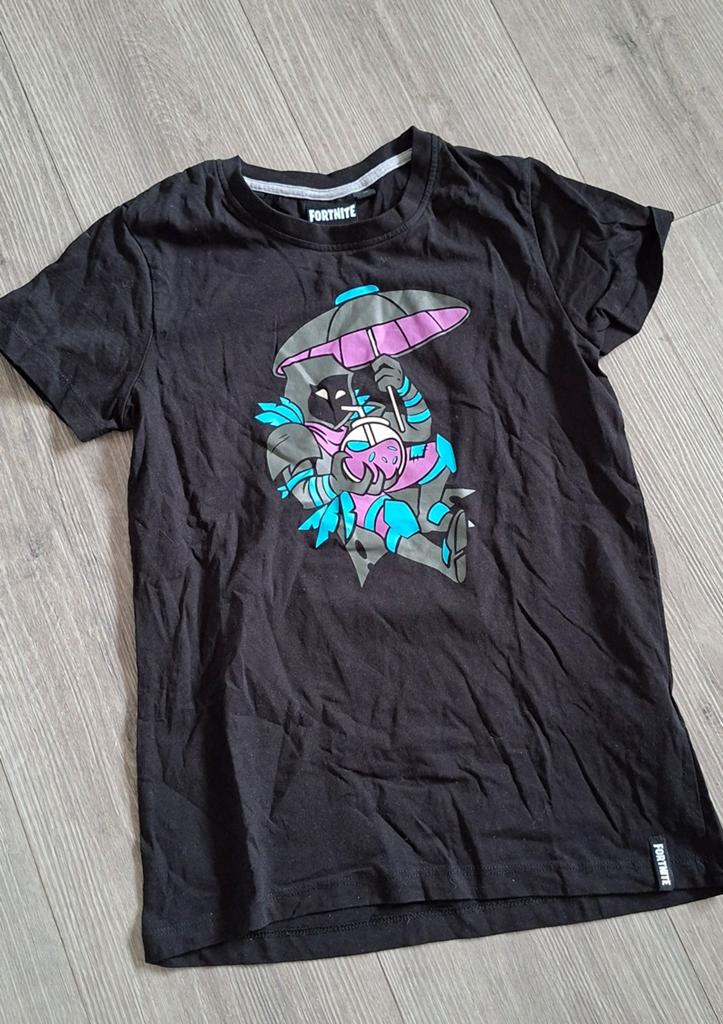 Fortnite zwart t-Shirt  152, Ophalen of Verzenden, Jongen of Meisje