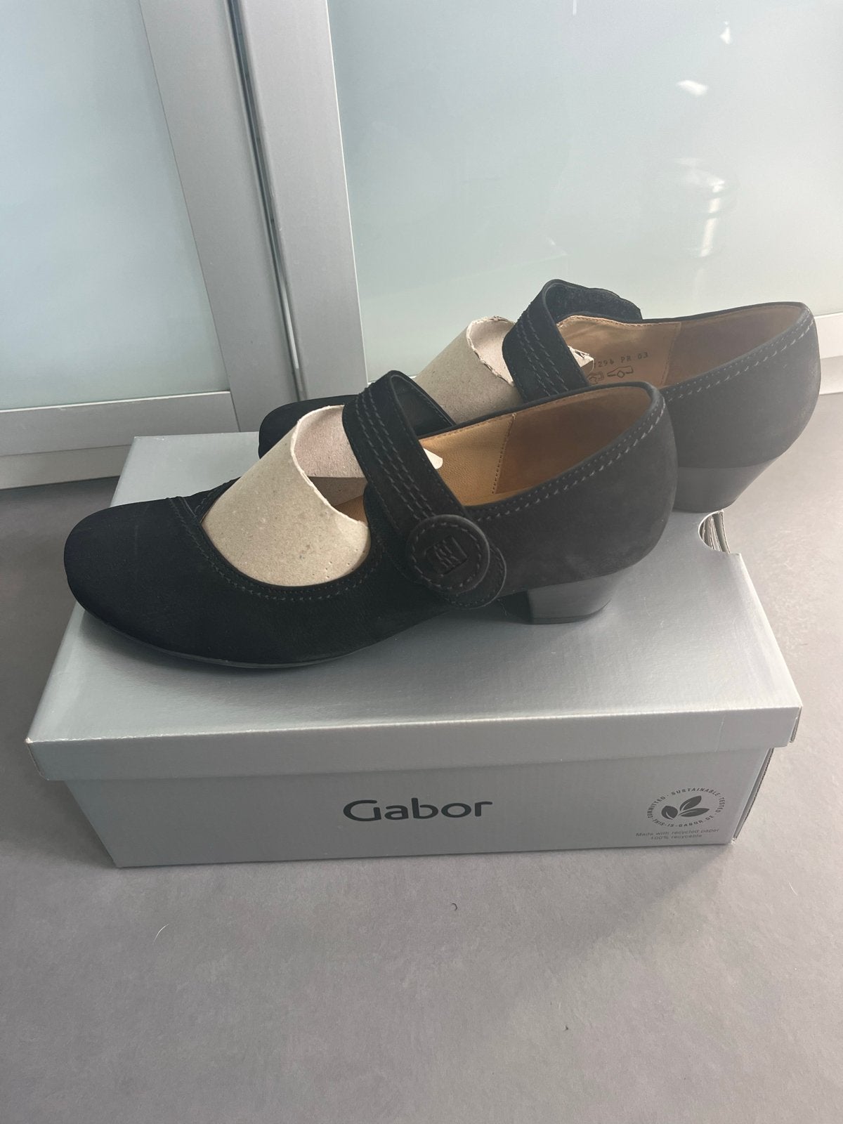 Gabor Ballerina's Zwart Maat 6.5 (40), Zwart, Nieuw, Ballerina's, Ophalen of Verzenden