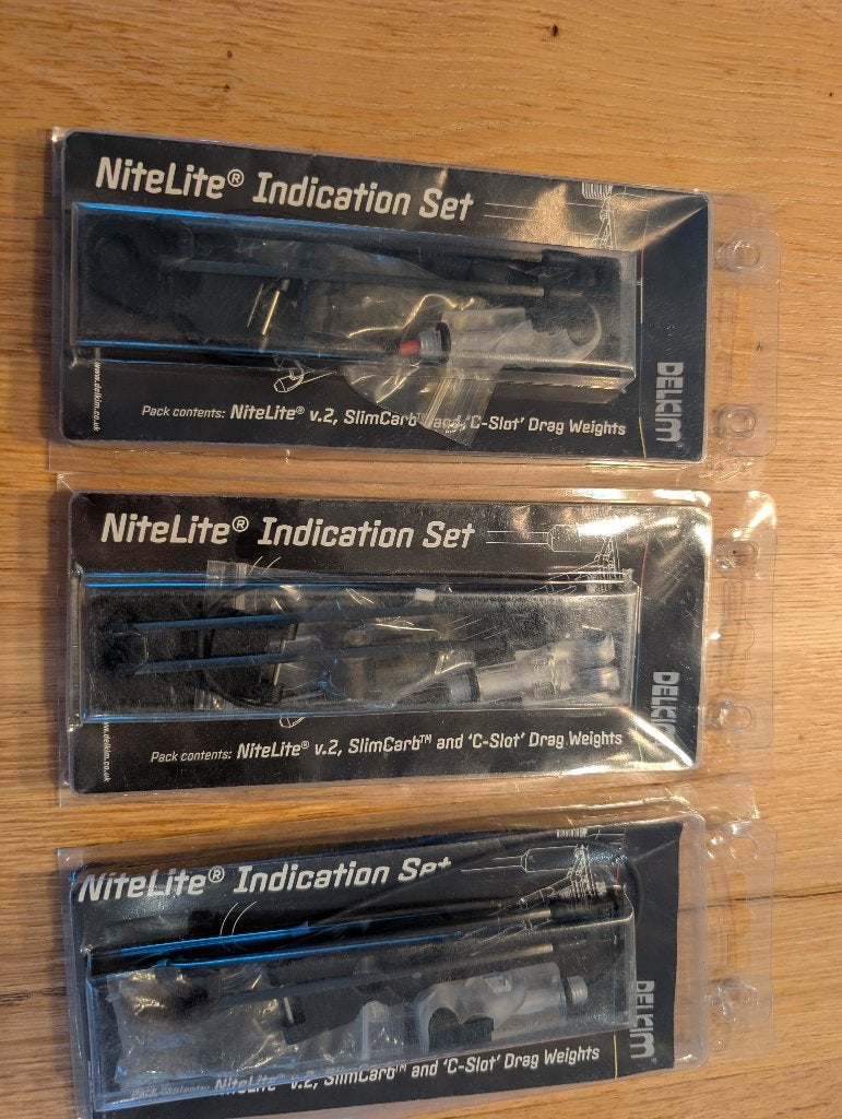 Delkim hangers set van 3 st ( verlicht), Watersport en Boten, Ophalen of Verzenden, Nieuw, Complete set