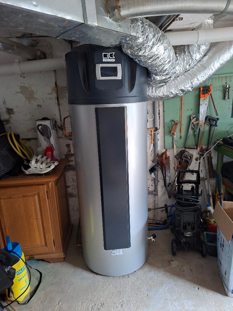Warmtepomp boiler, Ophalen, Gebruikt