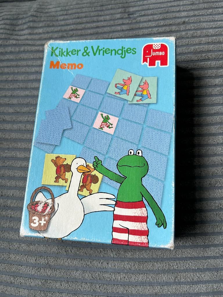 Kikker & Vriendjes memory (Jumbo), Kinderen en Baby's, Ophalen of Verzenden, Gebruikt