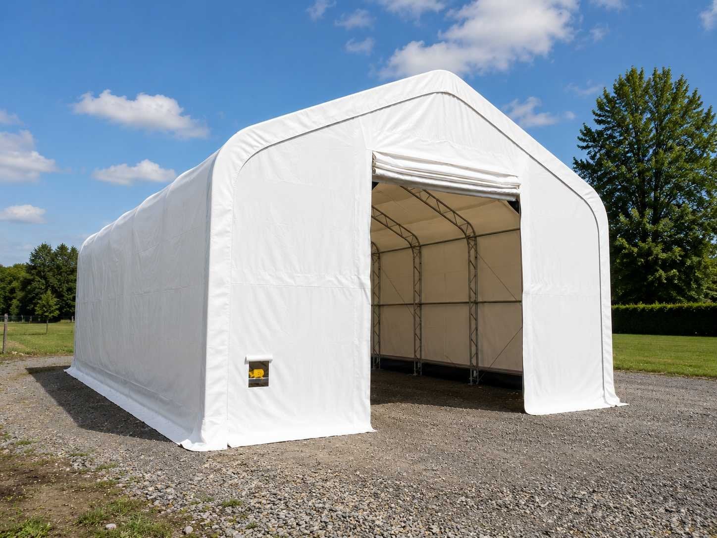 2026 - Easy-Going - (18,3x9,15x6,1 meter) - Garage tent / op, Zakelijke goederen, Machines en Bouw | Keten en Containers