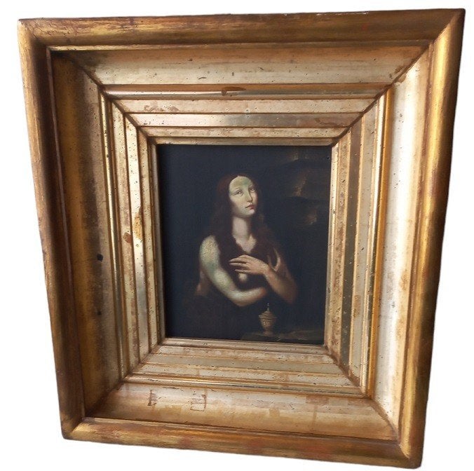 laat 17de eeuws "Maria Magdalena" Spaanse school, Antiek en Kunst, Ophalen of Verzenden, Portret of Personen
