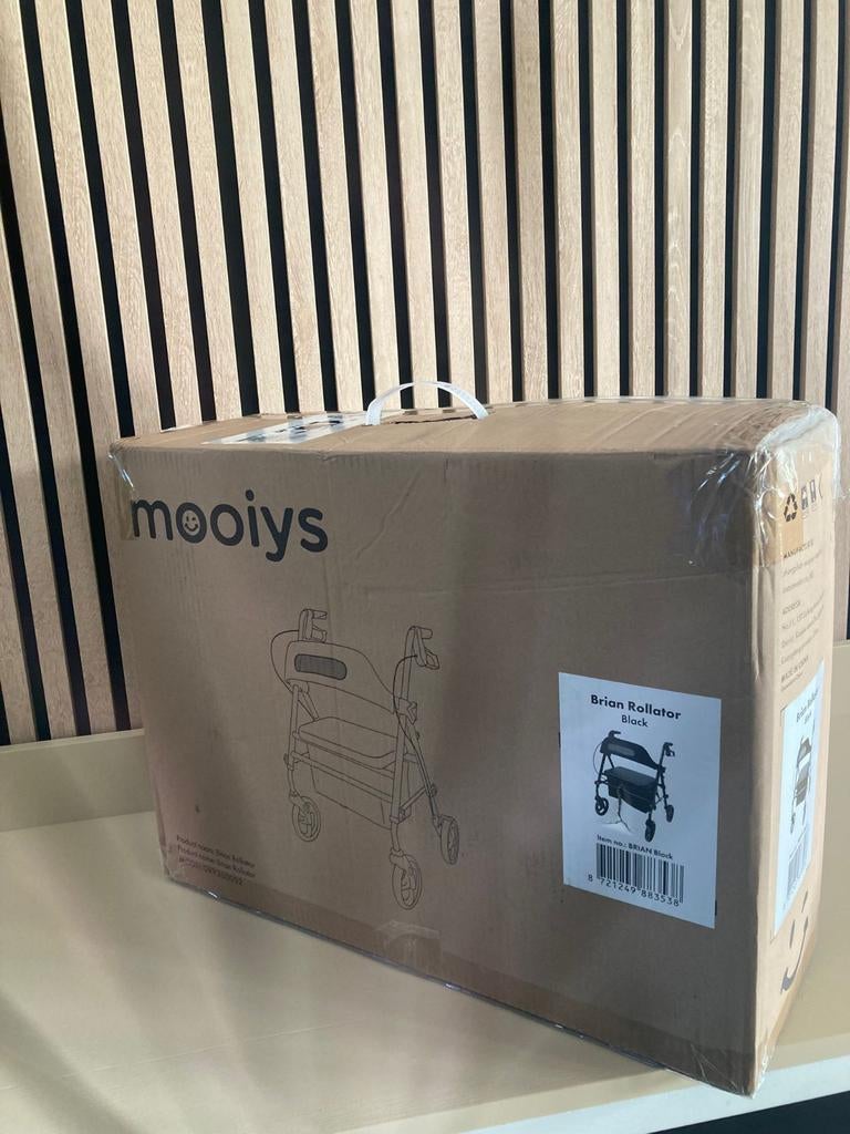 Rollator MOOIYS Brian *NIEUW*, Ophalen, Opvouwbaar, Nieuw