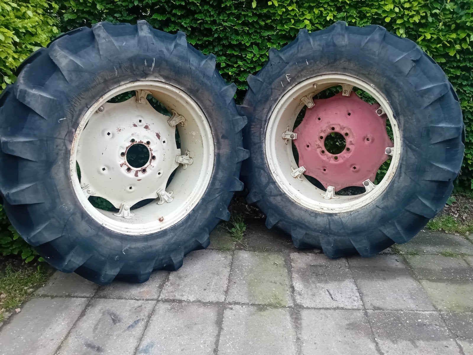 International tractor wielen 6 gaats 18.4R34 ihc wielen, Zakelijke goederen, Agrarisch | Onderdelen | Banden, Velgen en Assen