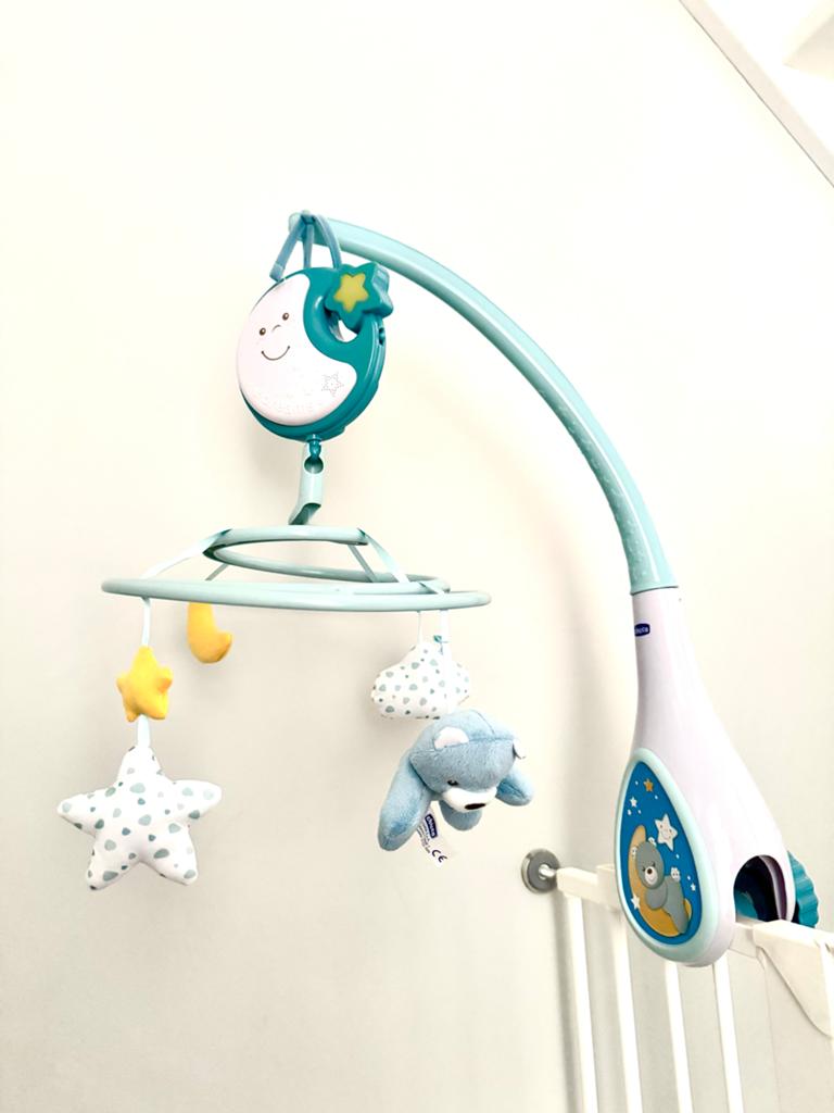 Chicco Next2Dreams Mobiel - Muziek en Licht, Kinderen en Baby's, Ophalen, Zo goed als nieuw, Mobiel, Met licht