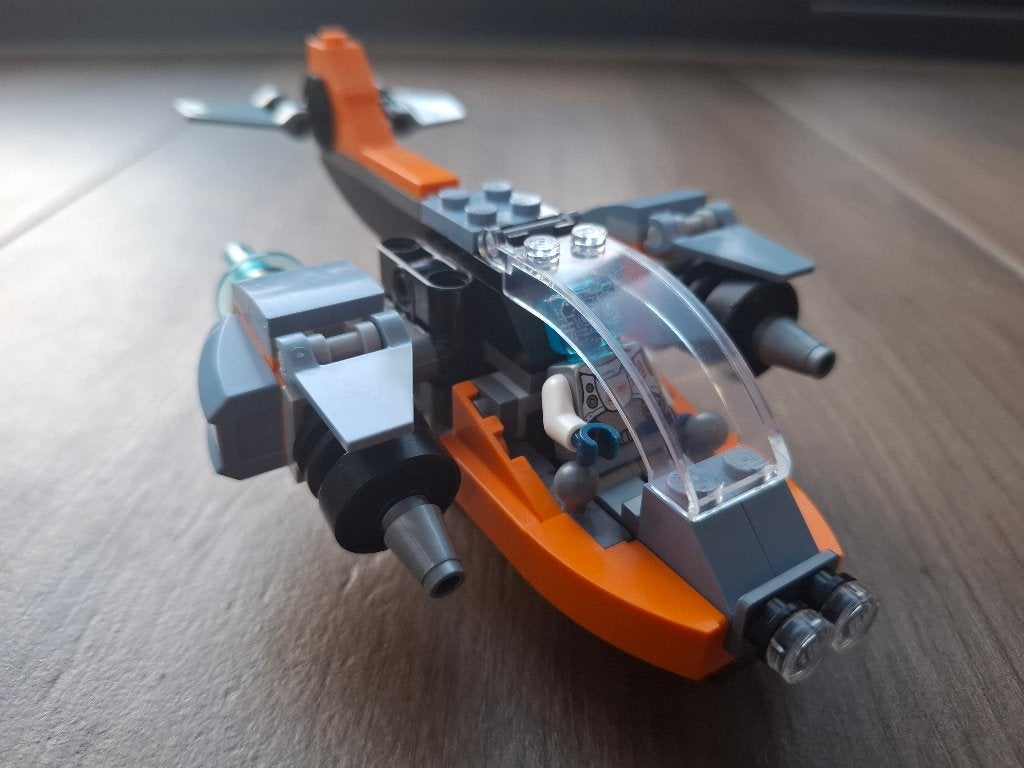 LEGO 31111 Creator Cyber Drone, Ophalen, Lego, Zo goed als nieuw, Inclusief instructies