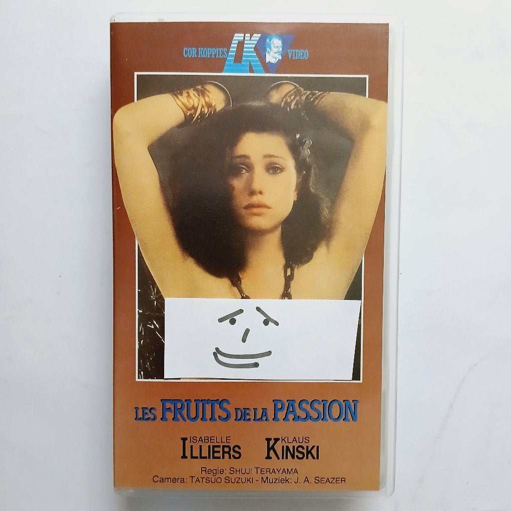Les Fruits de la Passion - NL ex rental vhs - Cor Koppies, Gebruikt, Alle leeftijden, Ophalen of Verzenden, Actie en Avontuur