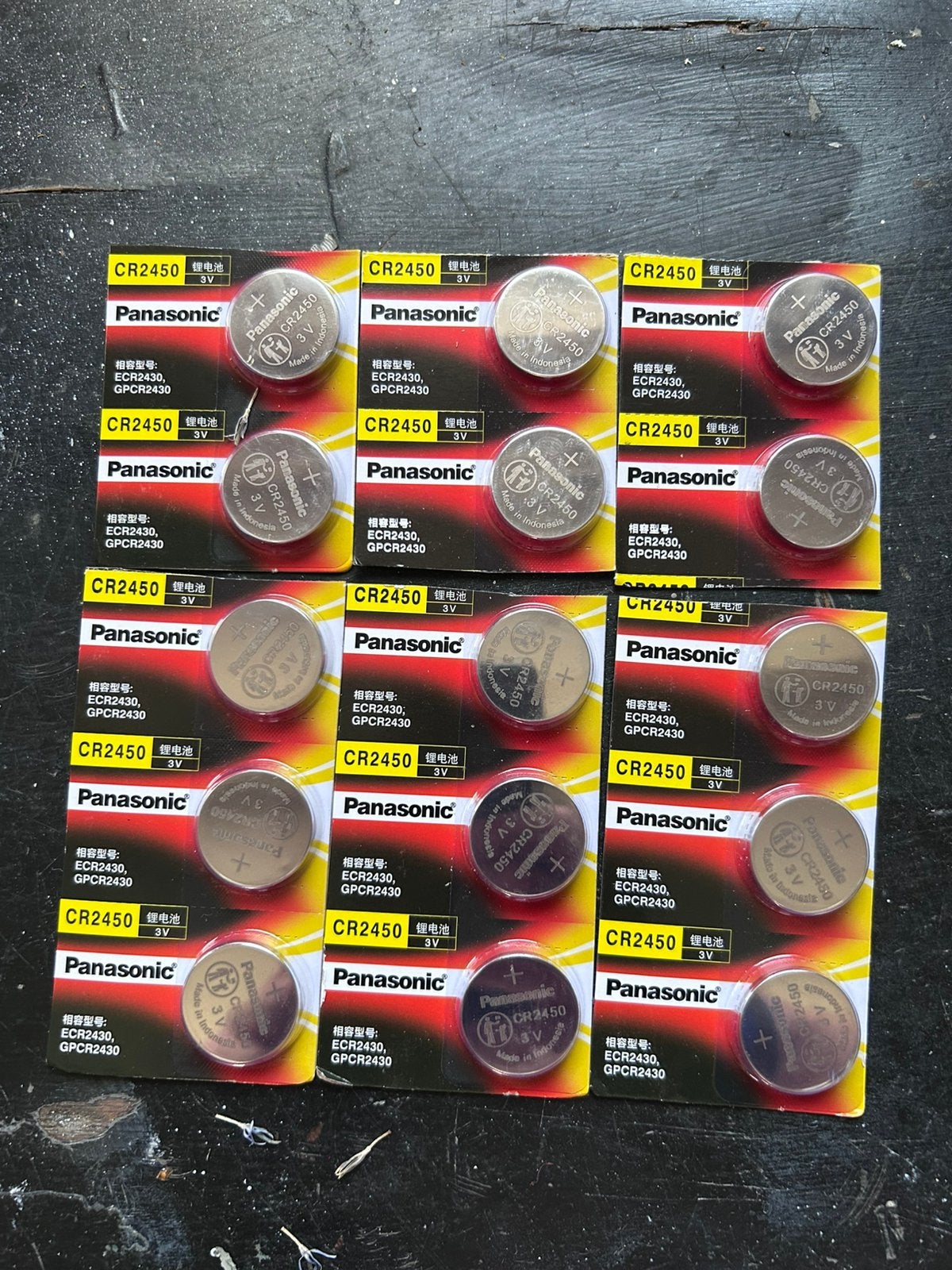 Batterij CR2450 autosleutel BMW 15 stuks, Ophalen of Verzenden, Zo goed als nieuw