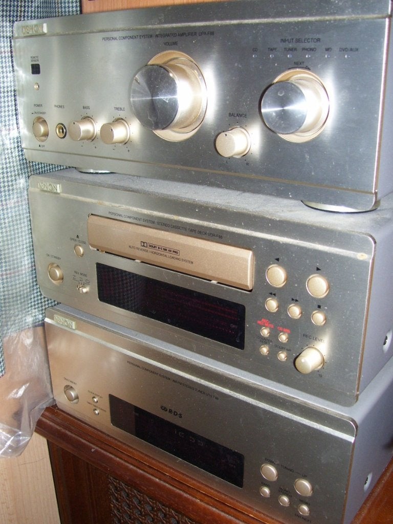 STEREOSET DENON, Denon, Zo goed als nieuw, Cassettedeck, Losse componenten