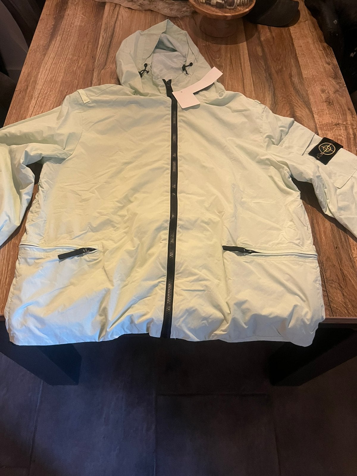 Stone island jas nieuw maat xl mintgroen, Ophalen, Zo goed als nieuw, Maat 56/58 (XL), Zwart