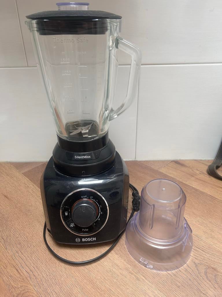Bosch SilentMixx Blender met Hakmolen, Witgoed en Apparatuur, Blenders, Ophalen of Verzenden, Gebruikt, Blender