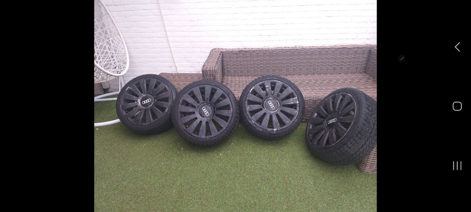 Originele Audi TT winterset 225/40/R18, Auto-onderdelen, Ophalen, Gebruikt