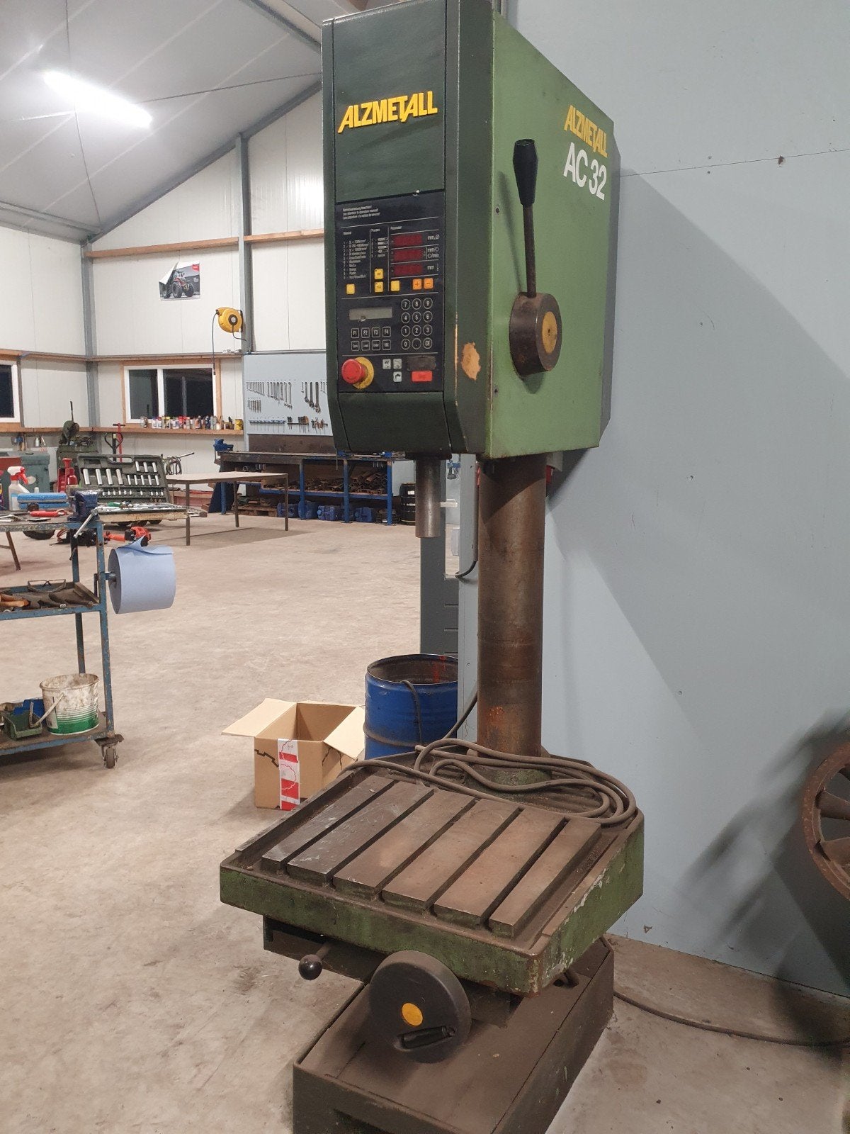 Alzmetall AC 32 kolomboormachine, Ophalen, Gebruikt, Kolomboormachine