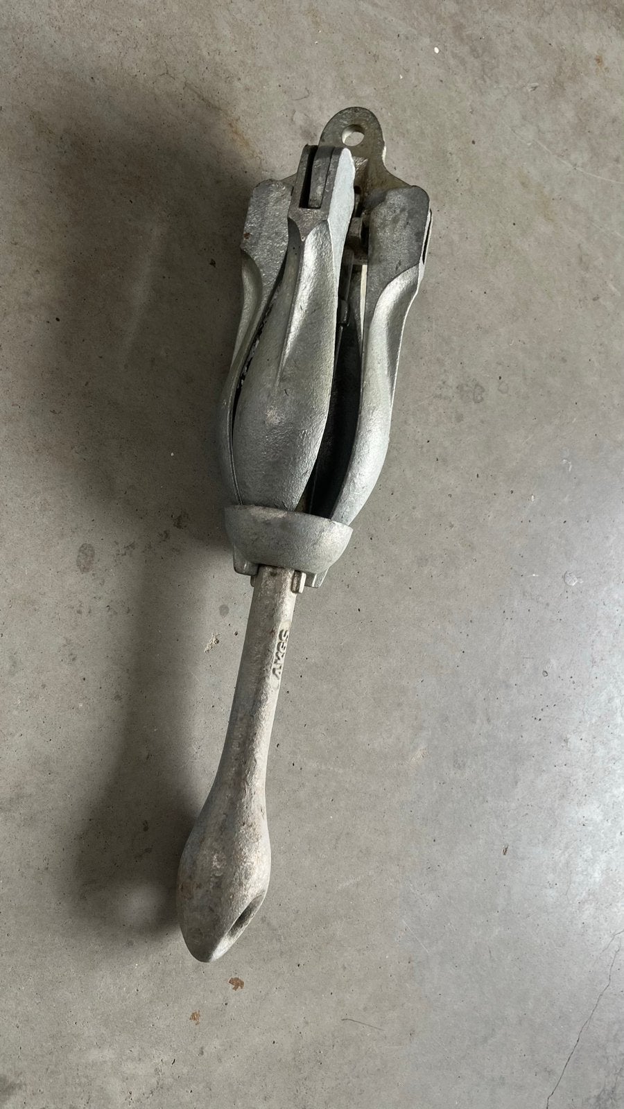 Paraplu anker 4KG - Ideaal voor kleine boten, Ophalen, Gebruikt, Overige typen