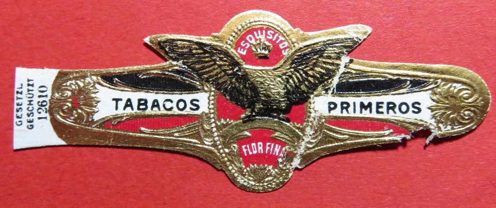 Sigarenbandje 12610 Tabacos Primeros, Verzamelen, Verzenden, Gebruikt, Sigarenbandjes