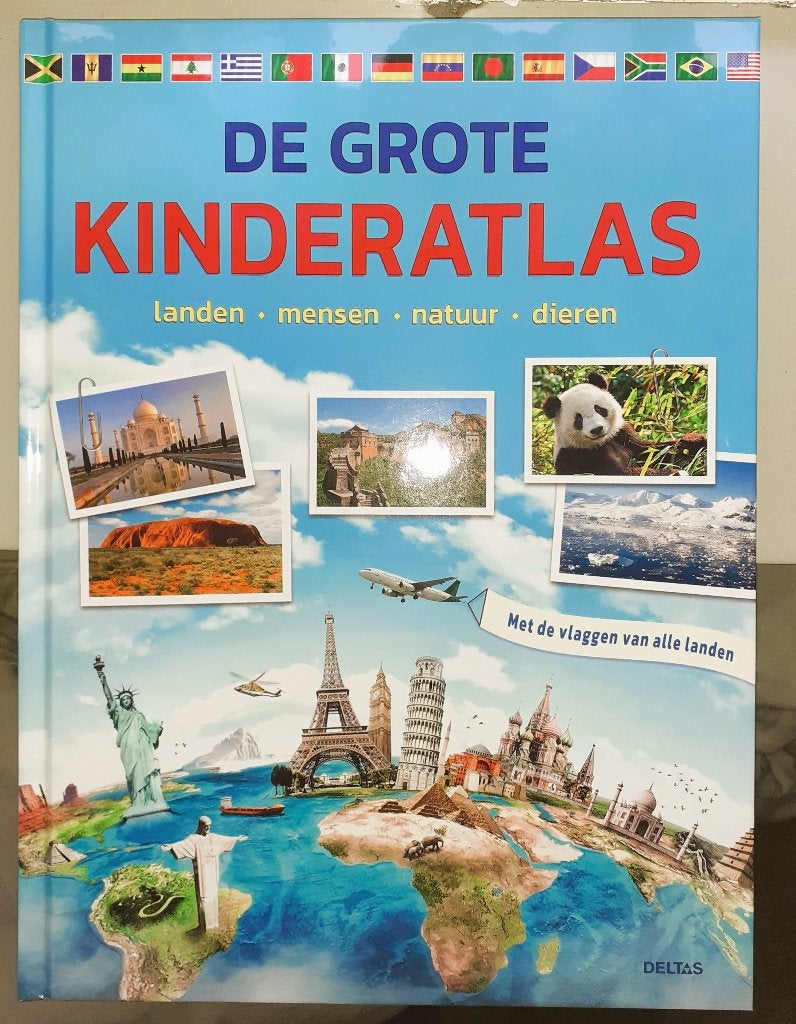 De grote Kinderatlas - boek - hardcover, Ophalen of Verzenden, Nieuw
