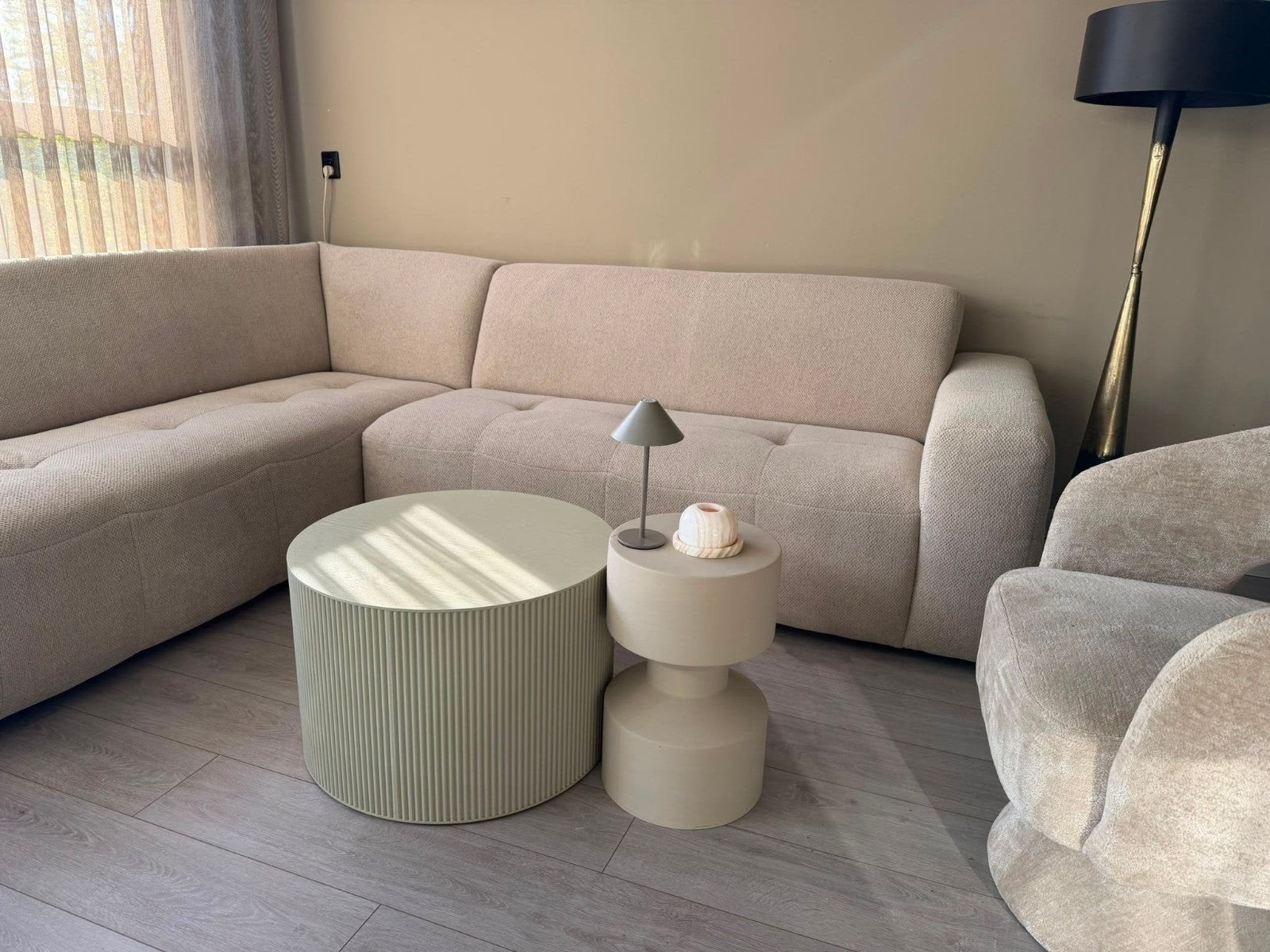 Mooie  ronde  salontafel  tekoop, 50 tot 100 cm, Rond, Nieuw, Minder dan 50 cm