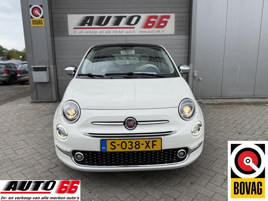 Fiat 500 1.2 Lounge APK tot 08-2027, Voorwielaandrijving, Stof, Gebruikt, 4 cilinders