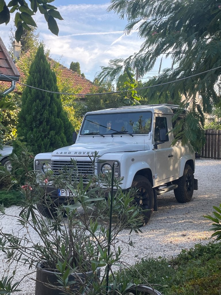 Land Rover Defender, Auto's, Zwart, 4 cilinders, Wit, Defender
