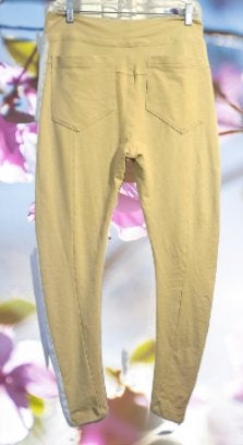 SYLVER 🤩 zacht geel jogging broek mt 38, Maat 38/40 (M), Sylver, Verzenden, Geel