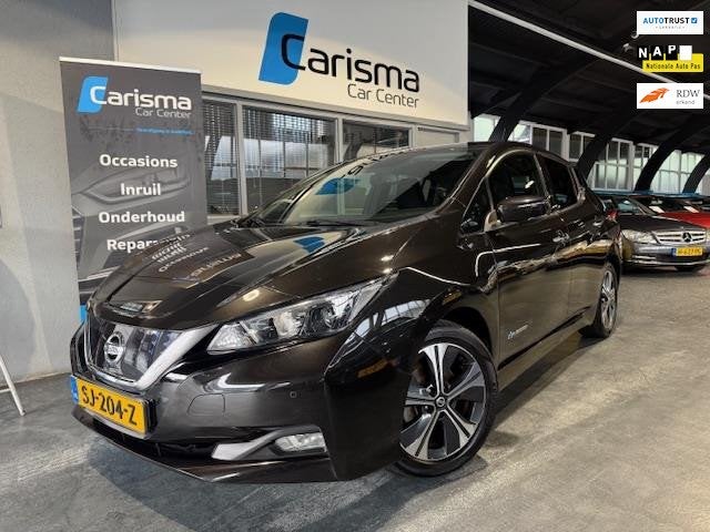 Nissan LEAF 2.ZERO EDITION 40 kWh SOH 87|Navi|Camera|Cruise, Auto's, Nissan, Gebruikt, 150 pk, Zwart, Origineel Nederlands