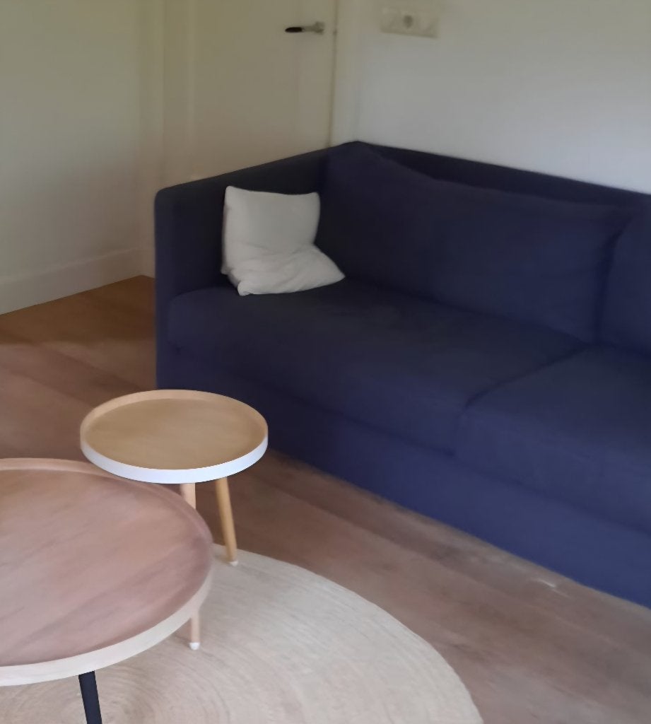3 zitsbank, Huis en Inrichting, Banken | Bankstellen, Ophalen, Gebruikt, Driepersoons, 75 tot 100 cm