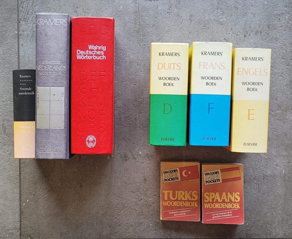Gratis ophalen diverse woordenboeken, Diverse, Overige uitgevers, Overige talen, Ophalen