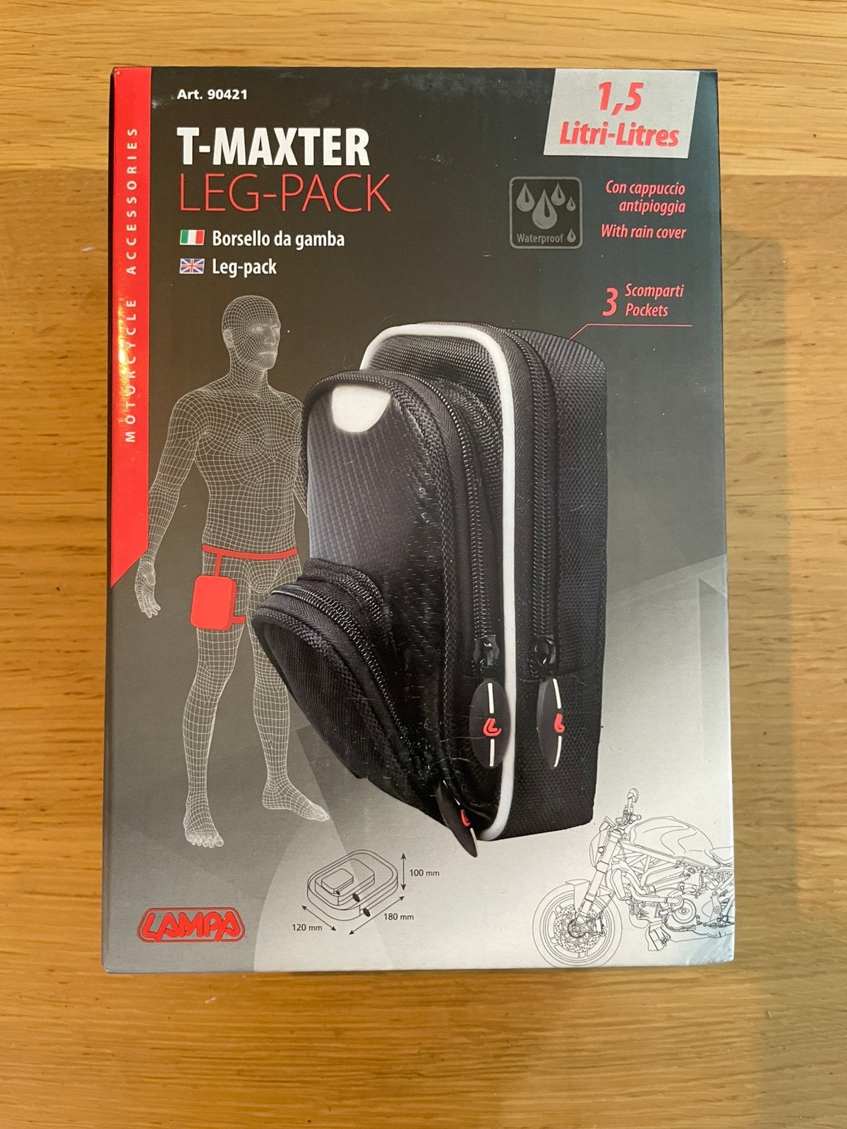 Lampa T-Maxter leg-pack, Ophalen of Verzenden, Nieuw