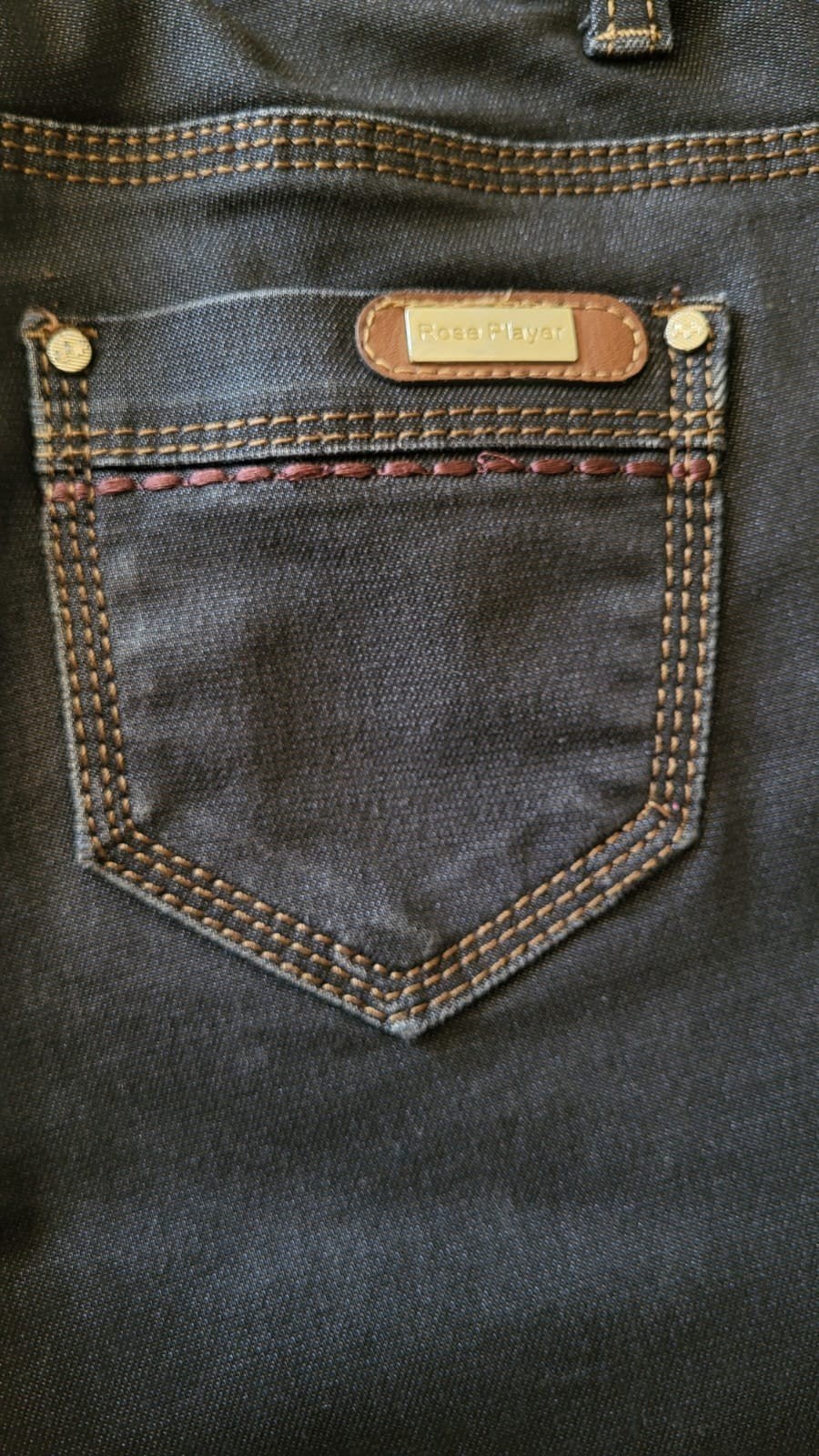 Rose Player skinny jeans - mt. 34/36 - NIEUW, Zwart, Nieuw, Ophalen of Verzenden, W30 - W32 (confectie 38/40)