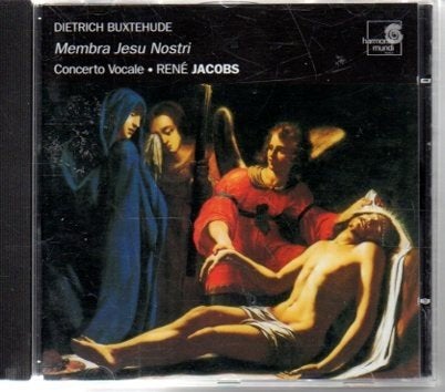 Dietrich Buxtehude - Membra Jesu Nostri - René Jacobs CD, Overige componisten, Inclusief doosje, Ophalen of Verzenden, Zo goed als nieuw