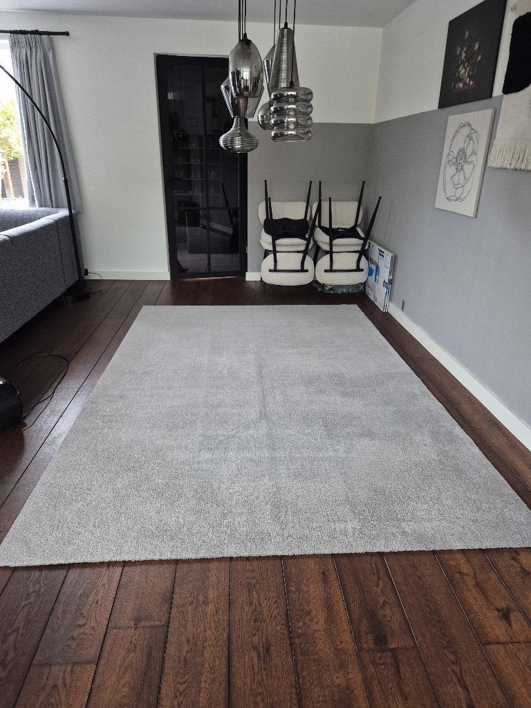 Grijs vloerkleed ikea, Ophalen, 200 cm of meer, Zo goed als nieuw, 200 cm of meer