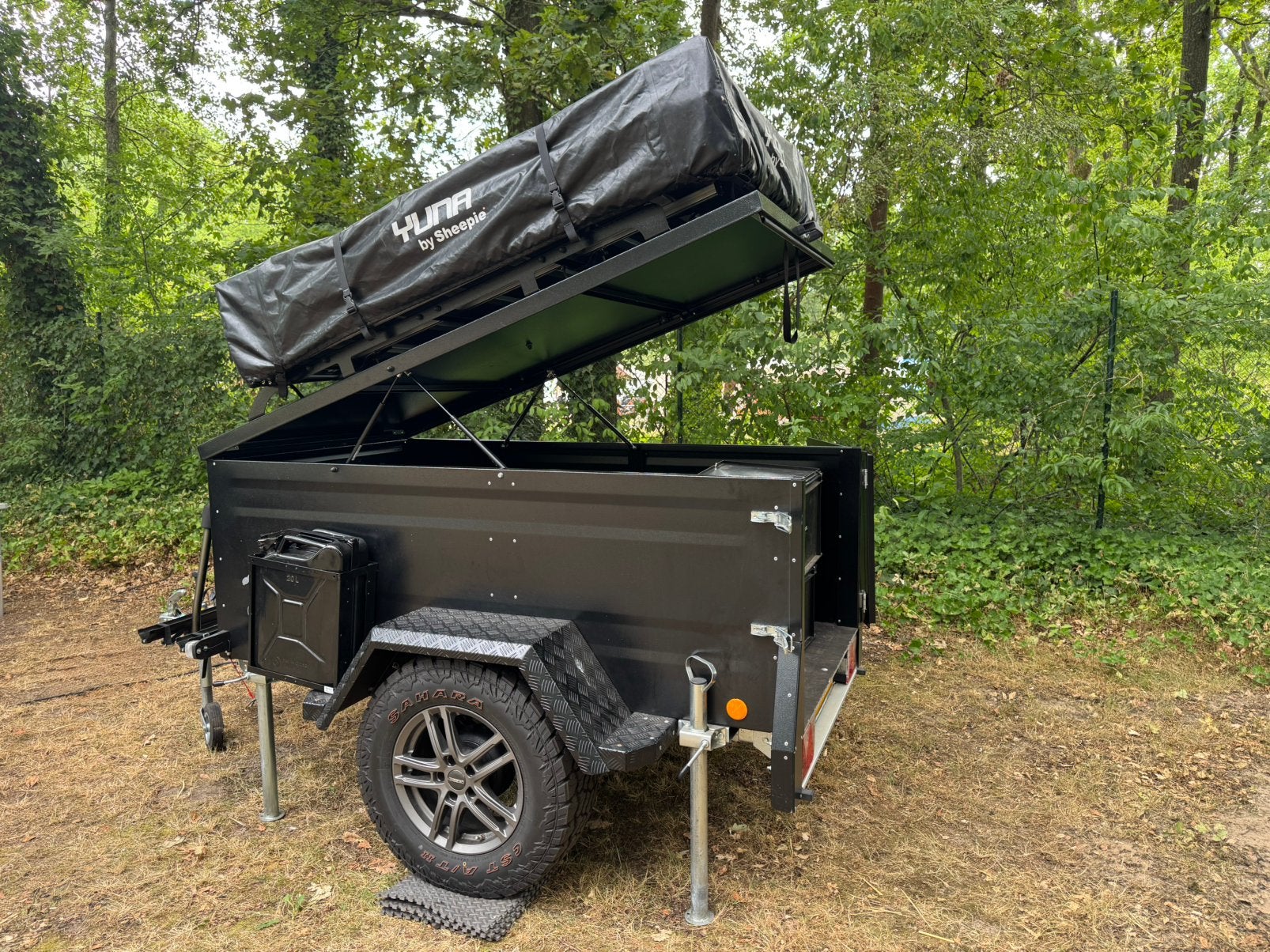 Daktent trailer+Tent (robuust & offroad), Ophalen, Overige kleuren, Tot en met 3