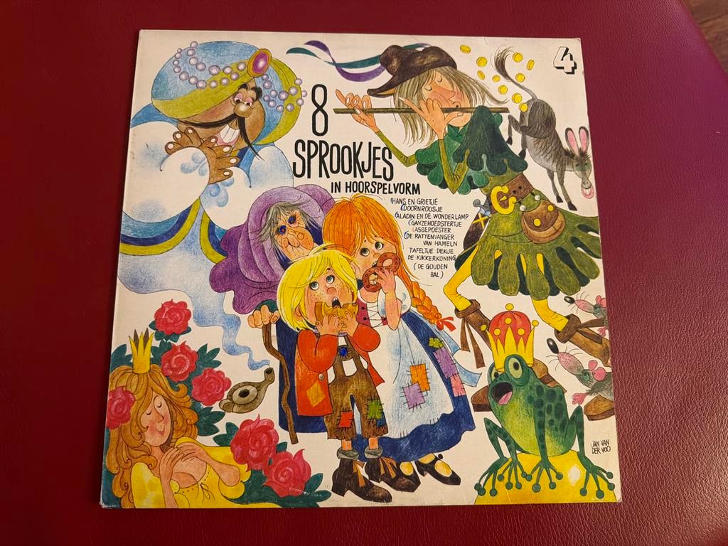 8 Sprookjes in Hoorspelvorm - Sunderland LP, Boeken, Sprookjes en Fabels, Ophalen, Gelezen